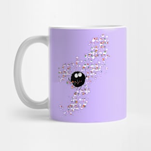 blowing rainbow bubbles Mug